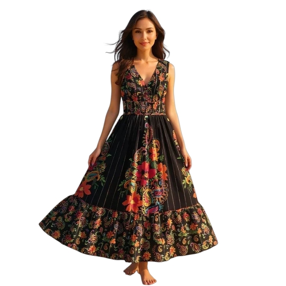 Anthropologie Dresses & Skirts - Anthropologie Me 2 Magic Colorful Maxi Dress